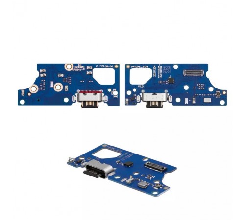 Шлейф для Motorola Moto G22 XT2231, коннектора зарядки, микрофона, плата зарядки, High Copy