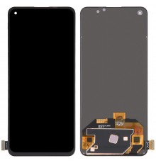 Дисплей для Oppo Reno 5, Reno 6; Realme GT 5G, GT Master; OnePlus Nord CE 5G, Nord 2 5G, черный, без рамки, High Copy (OLED), с разборки, p/n: AMS643YE04