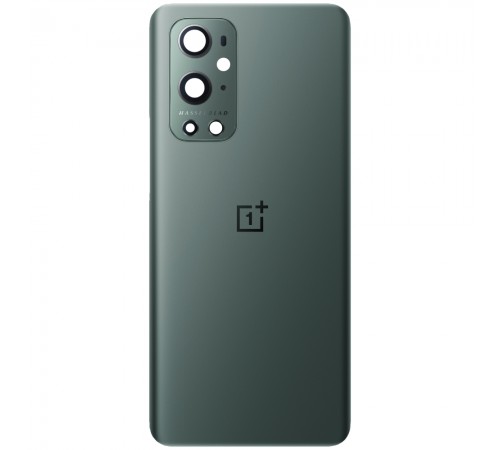 Задня панель корпуса для OnePlus 9 Pro, зелена (Forest Green), Copy + скло камери