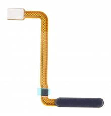 Шлейф для Samsung M546 Galaxy M54, кнопки увімкнення, сканера відбитка пальця (Touch ID), синій (Dark Blue), Original (PRC)