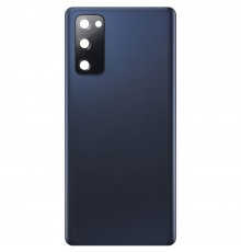 Задняя панель корпуса для Samsung G780 Galaxy S20 FE, G781 Galaxy S20 FE 5G, синяя (Cloud Navy), Copy + стекло камеры