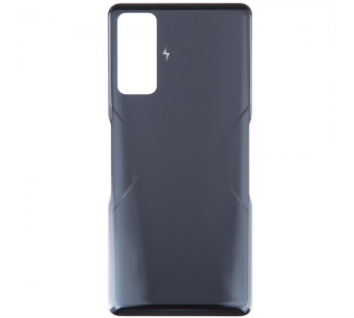 Задняя панель корпуса для Xiaomi Poco F4 GT, черная (Stealth Black), глянцевая, Copy