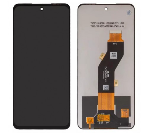 Дисплей для Infinix Smart 8 Plus (X6526), чорний, без рамки, High Copy, 15-32402-14313-51, XSXFPC6615-1B