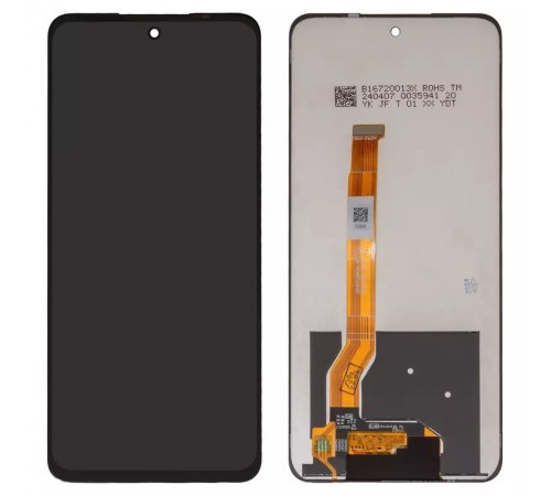 Дисплей для Realme C67 4G, черный, без рамки, Original (PRC), RMX3890