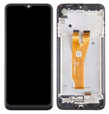 Дисплей для ZTE Blade A53, чорний, з рамкою, Original (PRC)