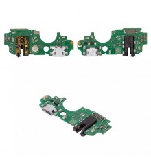 Шлейф для Tecno Pop 7 (BF6), коннектора зарядки, коннектора наушников, микрофона, плата зарядки, High Сopy