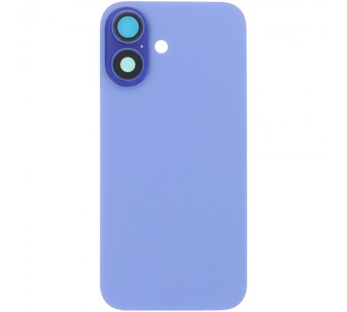 Задняя панель корпуса для iPhone 16, фиолетовая + стекло камеры, Original (PRC), ultramarine