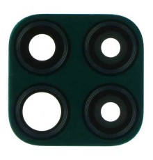 Скло камери для Huawei P40 Lite, зелене (Emerald Green), без рамки