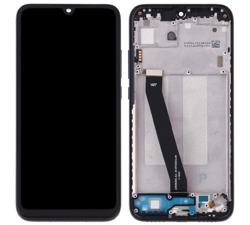 Дисплей для Xiaomi Redmi 7, чорний (Eclipse Black), з рамкою, Original (PRC), M1810F6LG, M1810F6LH, M1810F6LI