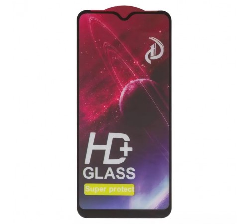 Защитное стекло ASP для Samsung A107 Galaxy A10s, совместимо с чехлом, Full Glue, черный