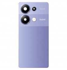 Задня панель корпусу для Xiaomi Redmi Note 13 Pro 4G, фіолетова (Lavender Purple) + скло камери