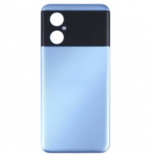 Задняя панель корпуса для Xiaomi Poco M4 5G, голубая (Cool Blue)
