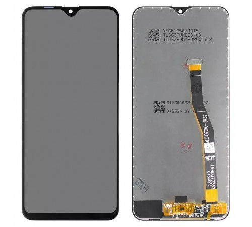 Дисплей для Samsung M205 Galaxy M20, черный, без рамки, Original (PRC)