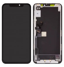 Дисплей для iPhone 11 Pro, чорний, з рамкою, High Copy (OLED), GX OEM hard