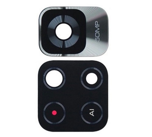 Стекло камеры для Xiaomi Poco M4 Pro 5G, Redmi Note 11 5G China, Redmi Note 11T, Redmi Note 11S 5G, черное, без рамки, комлект 2 шт.