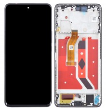 Дисплей для Huawei Honor Magic 6 Lite, Honor X9b, Honor X50, чорний (Midnight Black), з рамкою, Original (PRC)