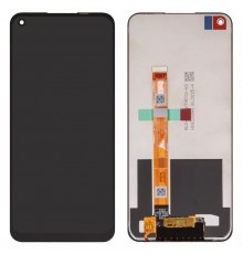 Дисплей для Realme 7i, C17; OnePlus Nord N100; Oppo A32, A33 (2020), A53 4G, A53s 4G, чорний, без рамки, (Box) (BV065WBM-L03-MB00)