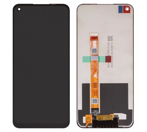 Дисплей для Realme 7i, C17; OnePlus Nord N100; Oppo A32, A33 (2020), A53 4G, A53s 4G, чорний, без рамки, (Box) (BV065WBM-L03-MB00)