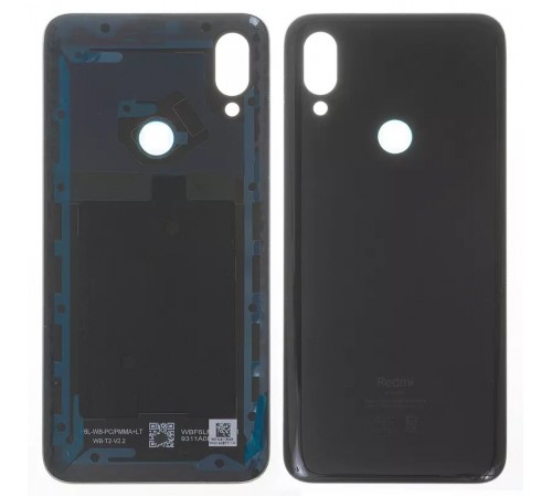 Задняя панель корпуса для Xiaomi Redmi 7, черная (Eclipse Black)