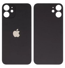 Задняя панель корпуса для iPhone 12 mini, черная, big hole