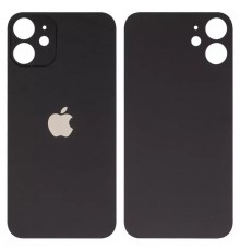 Задняя панель корпуса для iPhone 12 mini, черная, big hole