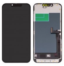 Дисплей для iPhone 13 Pro, черный, с рамкой, Copy, Tianma, (TFT)