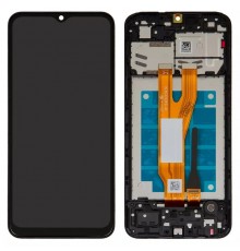 Дисплей для Samsung A032 Galaxy A03 Core, черный, с рамкой, Original (PRC)