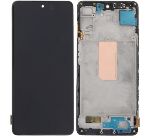 Дисплей для Samsung M546 Galaxy A54, черный, с рамкой, Original