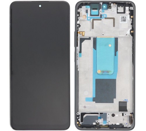 Дисплей для Xiaomi Redmi Note 11 Pro Plus 5G, чорний (Mysterious Black), з рамкою, Copy (TFT)