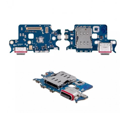 Шлейф для Samsung S901B Galaxy S22 5G, коннектора зарядки, микрофона, плата зарядки, Original (PRC)
