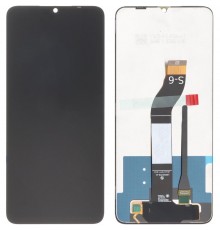 Дисплей для Xiaomi Poco C65, Redmi 13C, черный, без рамки, High Сopy, версия S-6