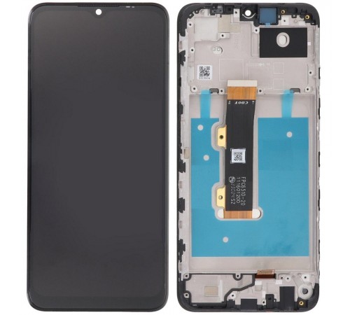 Дисплей для Nokia G22, чорний, з рамкою, Original (PRC)