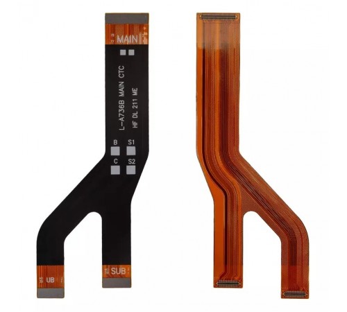 Шлейф для Samsung A736 Galaxy A73 5G, межплатный, High Copy