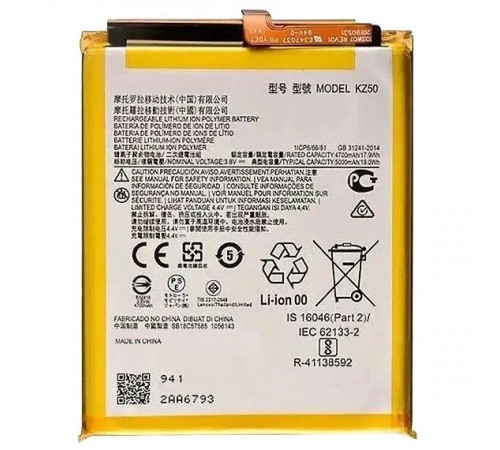 Акумулятор KZ50 для Motorola Moto G Power 2021, G8 Power, 5000 мАг, Original (PRC)