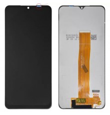 Дисплей для Samsung M127 Galaxy M12, чорний, без рамки, Original (PRC), SM-M127F_REV0.1