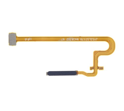 Шлейф для Oppo A17, сканера відбитка пальців (Touch ID), чорний (Midnight Black), Original (PRC)