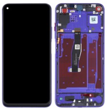 Дисплей для Huawei Honor 20, Nova 5T, фіолетовий (Midsummer Purple), з рамкою, Original (PRC), YAL-L21