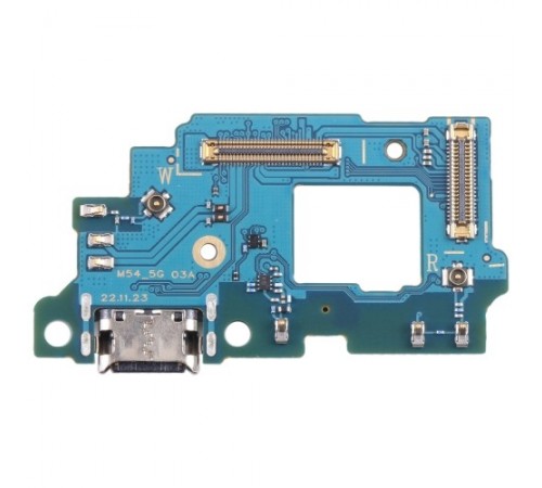 Шлейф для Samsung M546 Galaxy M54, коннектора зарядки, микрофона, плата зарядки