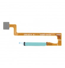 Шлейф для Xiaomi Poco X5 5G, Redmi Note 12 5G, сканера отпечатка пальца (Touch ID), зеленый (Frosted Green), Original (PRC)