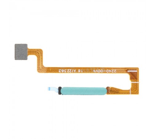 Шлейф для Xiaomi Poco X5 5G, Redmi Note 12 5G, сканера отпечатка пальца (Touch ID), зеленый (Frosted Green), Original (PRC) Шлейф для Xiaomi Poco X5 5G, Redmi Note 12 5G, сканера отпечатка пальца (Touch ID), зеленый (Frosted Green), Original (PRC)