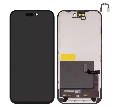Дисплей для iPhone 15, черный, с рамкой, Copy, (TFT) Дисплей для iPhone 15, черный, с рамкой, Copy, (TFT)