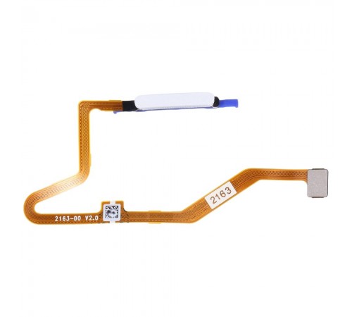 Шлейф для Xiaomi Poco X5 Pro, Redmi Note 12 Pro 5G, Redmi Note 12 Pro Plus, сканера отпечатка пальца (Touch ID), белый, Original (PRC)