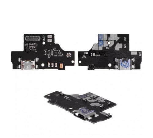 Шлейф для ZTE Blade A5 (2020), коннектора зарядки, микрофона, плата зарядки, High Copy