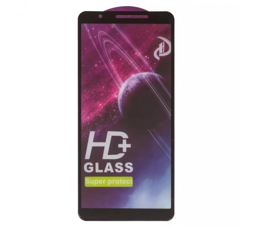 Защитное стекло ASP для Samsung A013 Galaxy A01 Core, совместимо с чехлом, Full Glue, черный