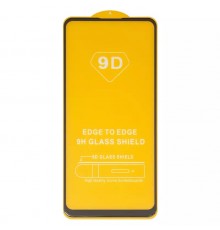 Защитное стекло для Motorola Moto G8 XT2045-1, совместимо с чехлом, Full Glue, (без упаковки), черный