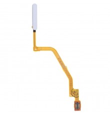 Шлейф для Xiaomi Redmi Note 9 Pro, Redmi Note 9S, сканера отпечатка пальца (Touch ID), белый