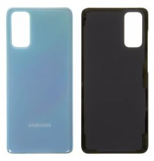 Задняя панель корпуса для Samsung G980 Galaxy S20, синяя (Cloud Blue)