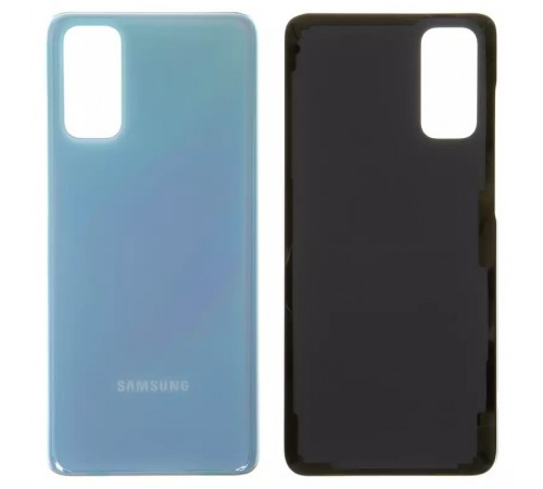 Задняя панель корпуса для Samsung G980 Galaxy S20, синяя (Cloud Blue)