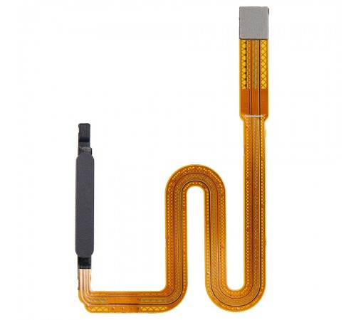 Шлейф для Samsung A037 Galaxy A03s, A037F Galaxy A03s, сканера відбитка пальця (Touch ID), чорний, Original (PRC)