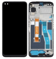 Дисплей для Realme 6 Pro; Oppo A92s, Reno 4 Z 5G, чорний, з рамкою, Original (PRC), RMX2061, RMX2063, 36672C_1051000019